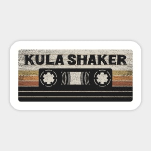 Kula Shaker Mix Tape Sticker